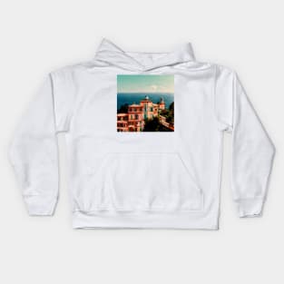 Amalfi Coast en rose Kids Hoodie